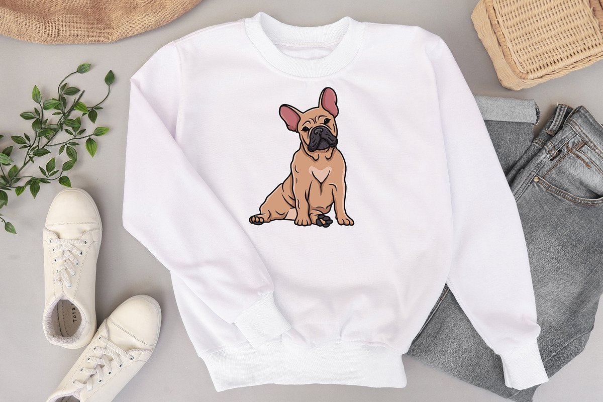 Bulldog Svg, French Bulldog svg, Dog, an Animal Illustration by Bila Vorona (Photo 3 of 3)
