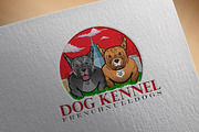 Dog kennel logo, a Branding & Logo Template by ND Creative (Thumbnail 1 of 3)