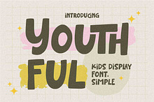 Youthful - Kids Display Font Simple