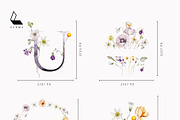 4-in-1 Watercolor Floral Bundle 02, an Illustration by Karma (Thumbnail 31 of 34)