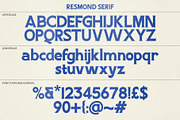 Resmond Serif - Vintage Serif Font, a Serif Font by Bentype Studio (Thumbnail 5 of 7)