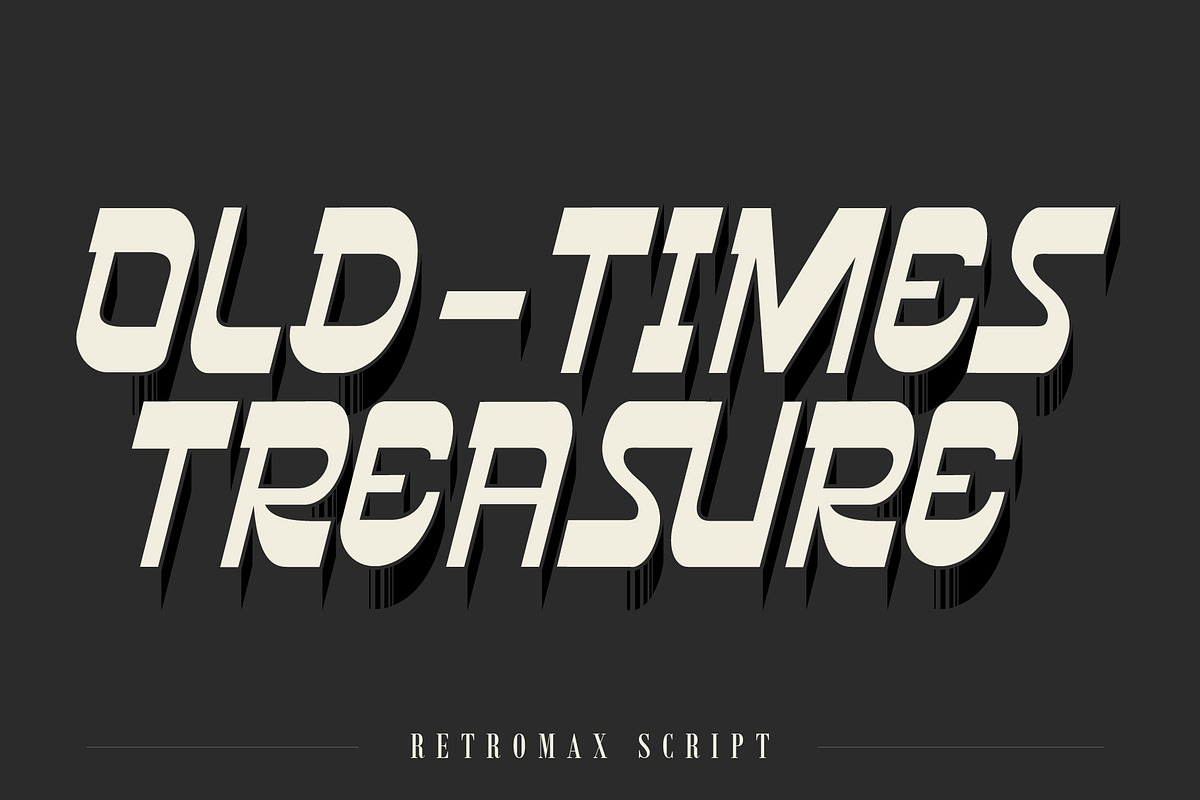 Retromax | Reverse Contrast Script, a Script Font by Debut Studio (Photo 12 of 18)