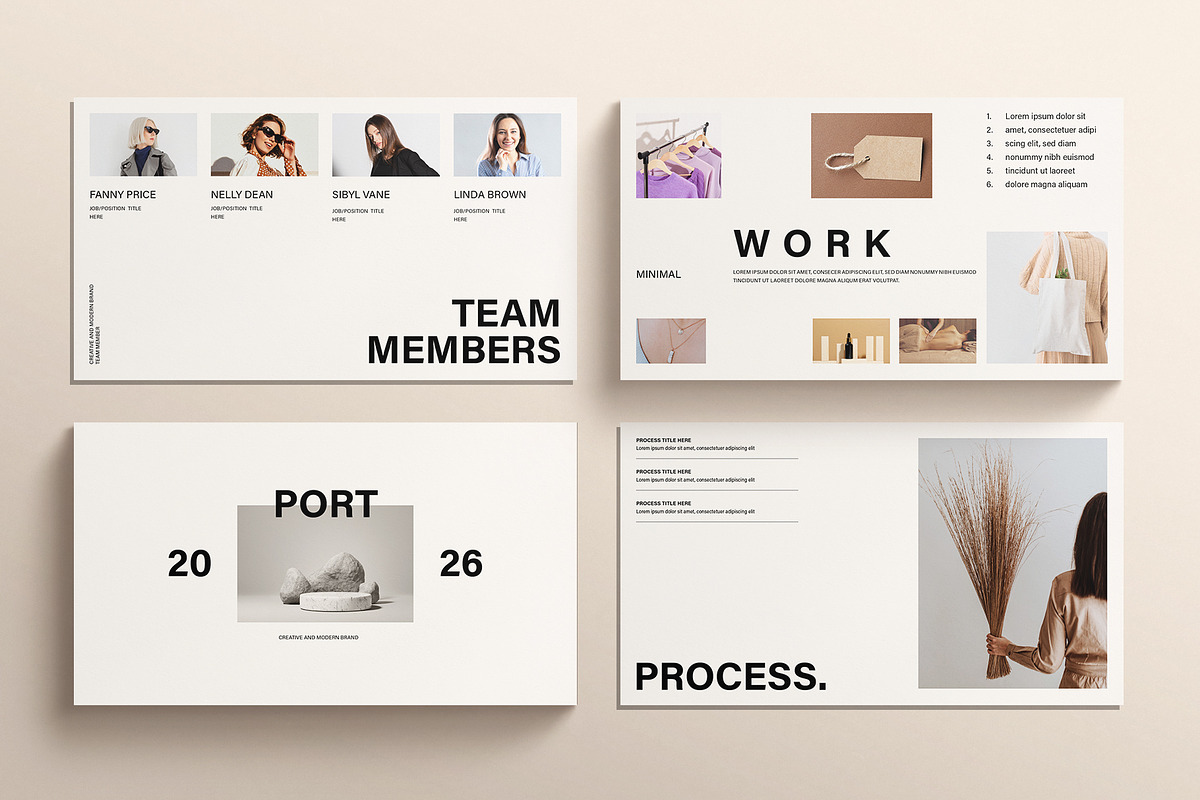 Portfolio Presentation Template, a Presentation Template by E-Type (Photo 3 of 5)