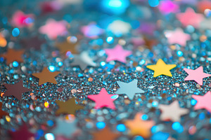 Colorful bokeh lights and shimmering, a Photo by Iftikhar Alam