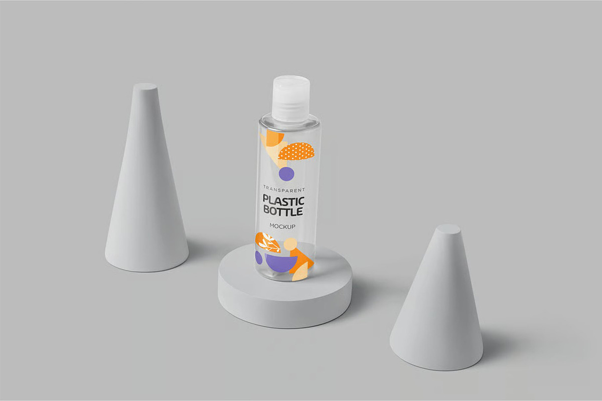 Small Pet Bottle Mockups, a Product Mockup by megostudi0 (Photo 6 of 6)