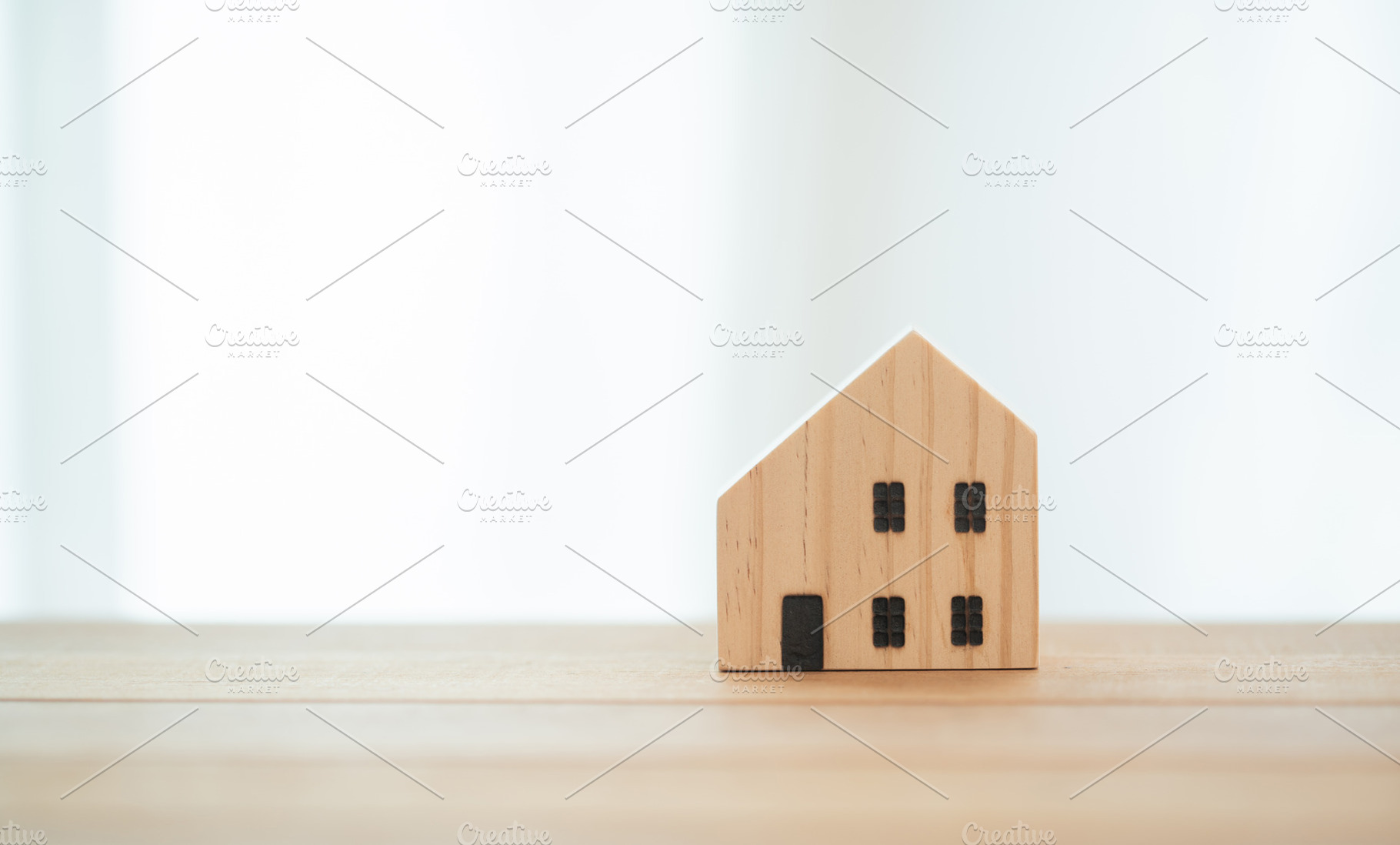 House model  and space., a Health & Medical Photo by Nednapa