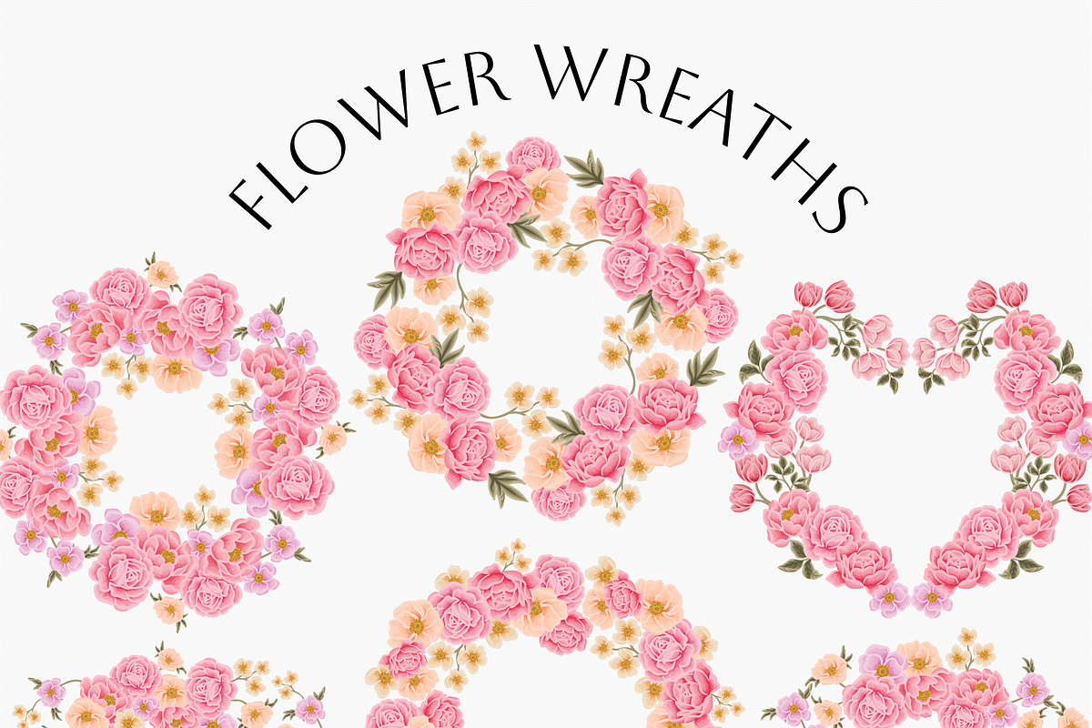FESTIVE - Seasonal Flower Bundle, a Decorative Illustration by Artflorara (Photo 7 of 17)