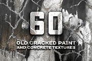 Cracked paint and concrete textures, a Texture Graphic by yurlick (Thumbnail 1 of 4)