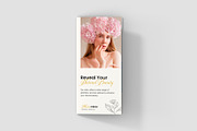 Beauty Clinic Brochure Trifold Canva, a Brochure Template by artbart (Thumbnail 2 of 9)