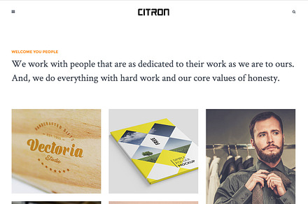 Citron - Portfolio WordPres Theme