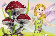 Fairies Clipart Images, an Illustration by Whimseez (Thumbnail 5 of 5)