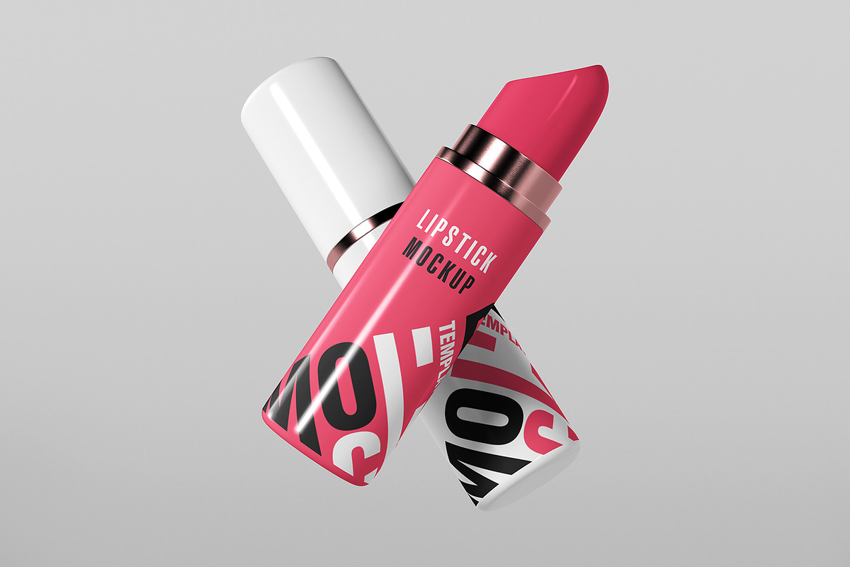 Cosmetic - Lipstick Mockup Sets, a Cups & Container Mockup by Artnivora.Std (Photo 4 of 4)