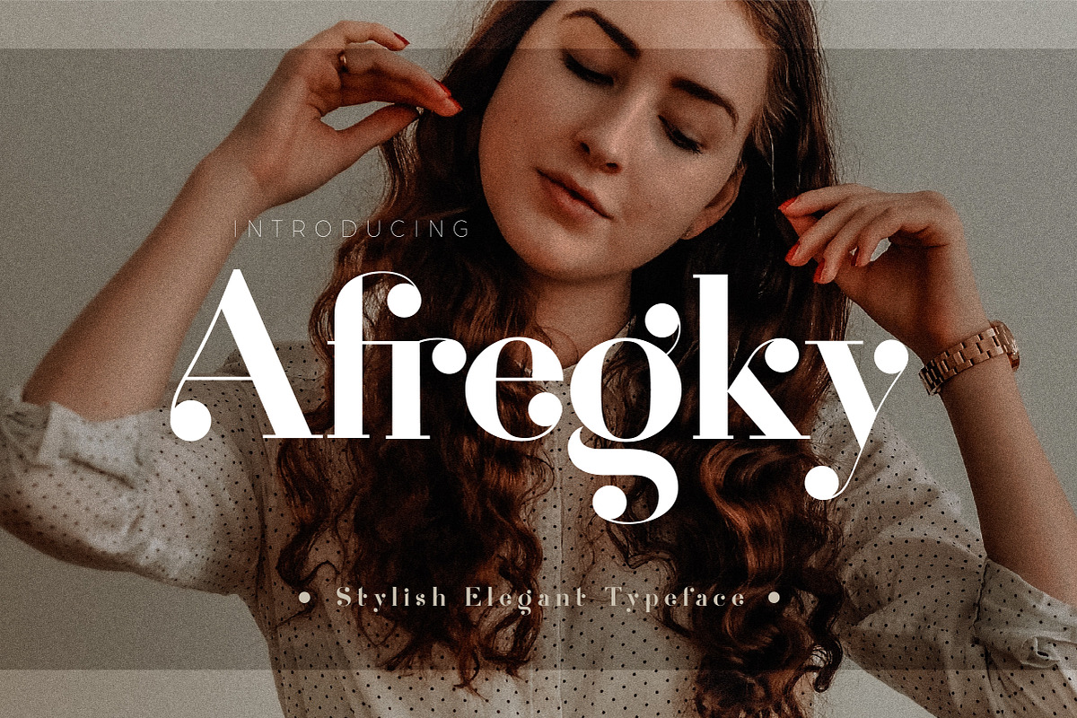 Afregky, a Serif Font by geengraphy (Photo 1 of 4)