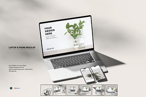 LAPTOP & PHONE MOCK-UP