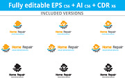 House Repair Logo, a Branding & Logo Template by Designoo (Thumbnail 4 of 6)