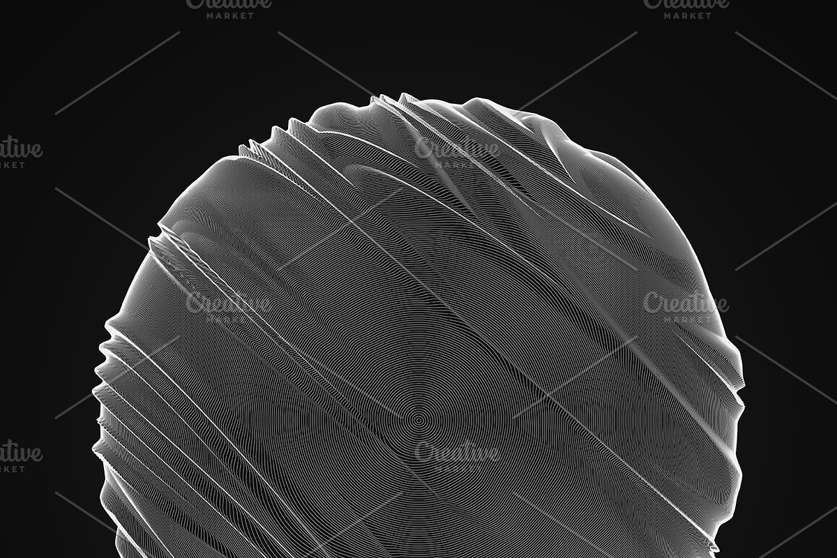 Ultra Thin Spheres 2, an Object Graphic by GarryKillian (Photo 9 of 12)