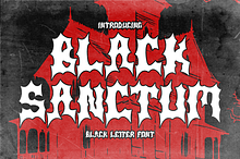 Black Sanctum - Black Letter Font