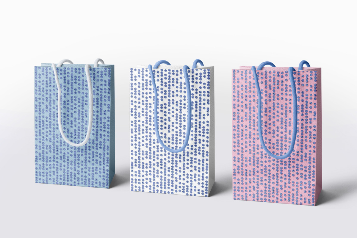 Blueberry stripes- Set patterns, a Pattern Graphic by Yummy (Photo 5 of 9)