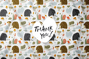 Cozy autumn clipart set, an Animal Illustration by elena.sevrina (Thumbnail 10 of 10)