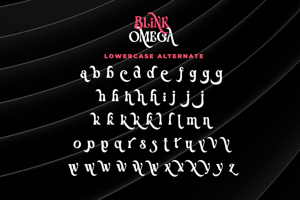 Blink Omega - Swash Serif Font, a Serif Font by Airotype (Photo 11 of 14)