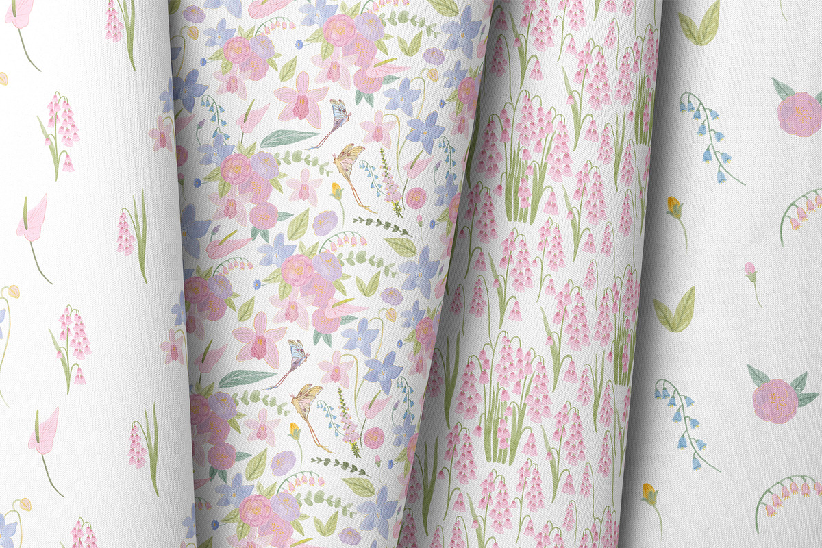 Hand-Painted Pastel Floral Whimsy, a Decorative Illustration by Lana Elanor (Photo 12 of 16)