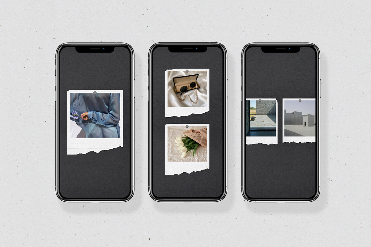 200 Film Frames & Instant Templates, a Social Media Template by Feel This (Photo 12 of 32)