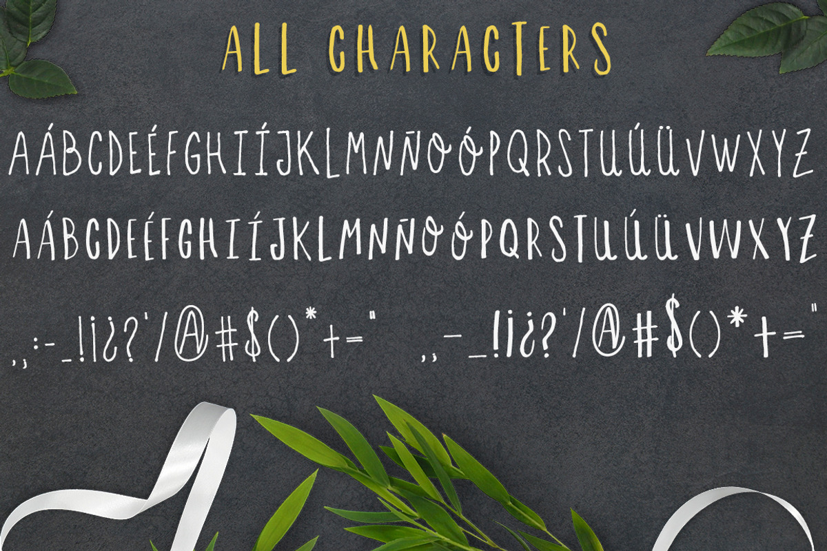 16 FONTS IN ONE - 84% DISCOUNT!!, a Font by Andrea De Oliveira (Photo 29 of 34)