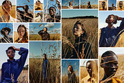 100 Models in the field, a Beauty & Fashion Photo by Handmadefont (Thumbnail 2 of 13)