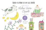 Mother goose nursery rhyme clipart, an Illustration by Eomoiart (Thumbnail 2 of 4)