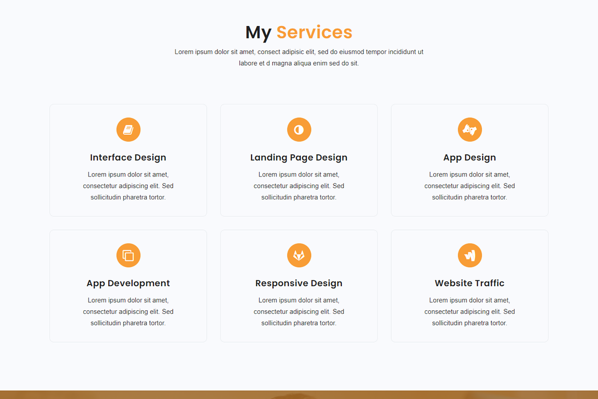 Developer Portfolio HTML Template, a Bootstrap Template by Themeplaza (Photo 4 of 7)