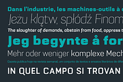 Grafia Sans 1 Pro, a Sans Serif Font by Vanarchiv (Thumbnail 4 of 4)