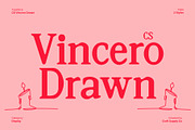 CS Vincero Drawn, a Serif Font by Craft Supply Co. (Thumbnail 1 of 8)