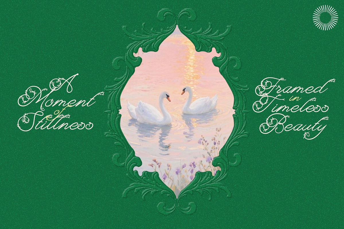 Alight Garden - Ornamental Script, a Script Font by Setara Langit CreativeStd (Photo 9 of 11)