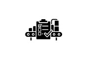 Factory Quality Checklist Silhouette, a Graphic by hafijul (Thumbnail 9 of 14)