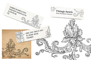 Vintage floral ornament pack, an Object Graphic by separisa (Thumbnail 2 of 2)