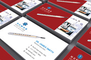 Doctor Business Card, a Business Card Template by graphicsunday (Thumbnail 4 of 4)
