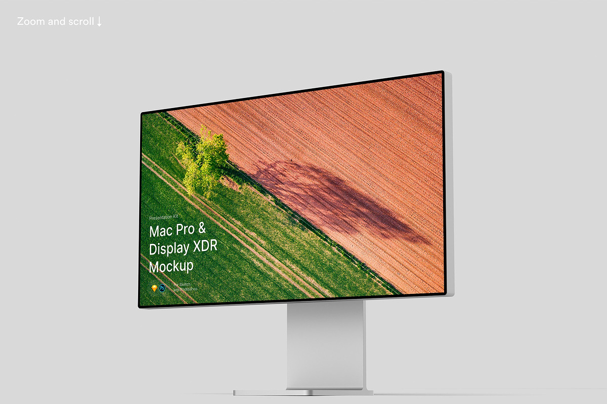 Apple Mac Pro & Display XDR Mockups, a Product Mockup by ls.graphics (Photo 13 of 14)