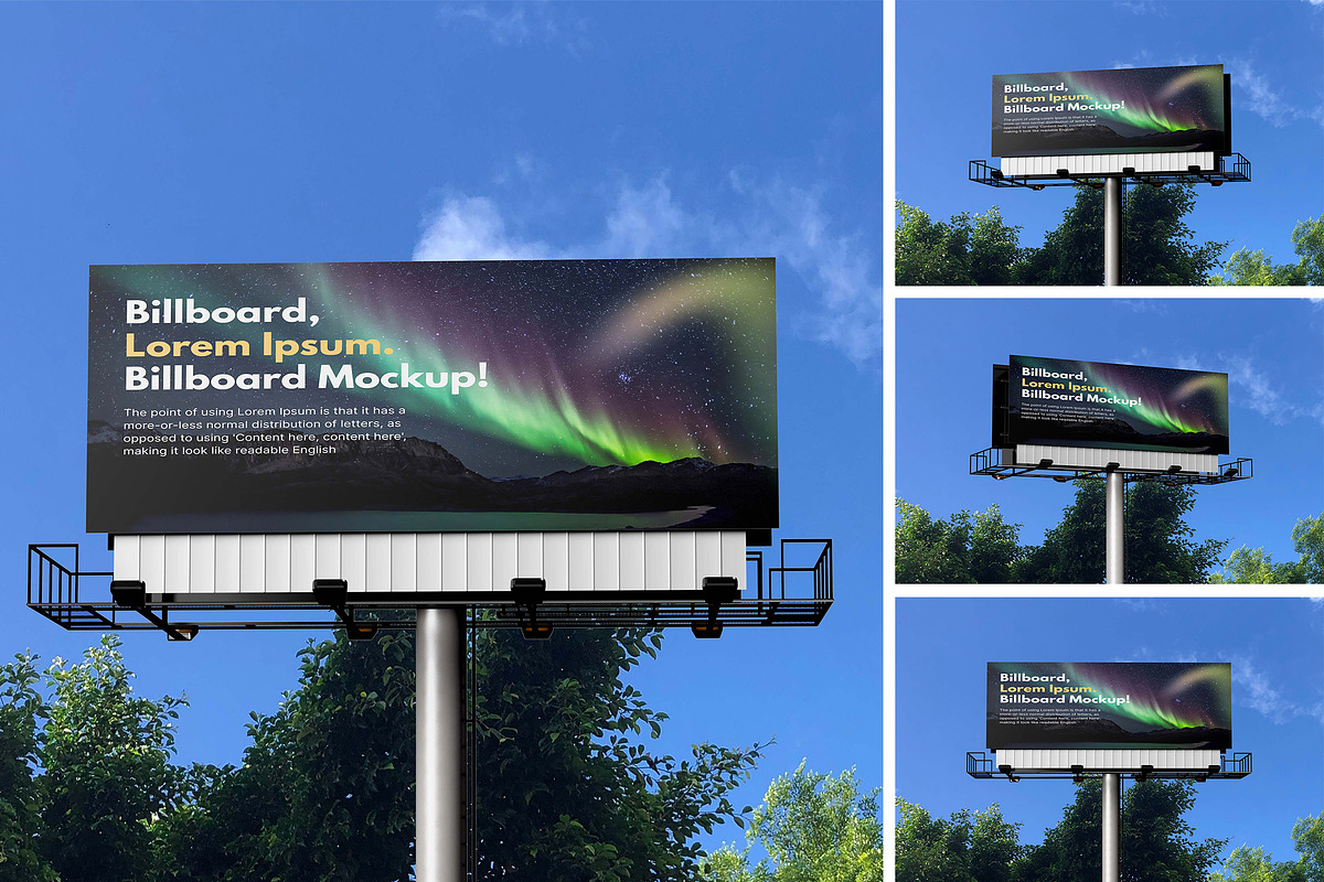 Billboard Mockup, an Advertising Mockup by seramoe (Photo 1 of 5)