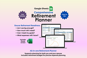 Retirement Planner - Google Sheets