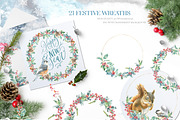Christmas Watercolor Woodland Story, an Animal Illustration by Catherine Wheel (Thumbnail 23 of 29)