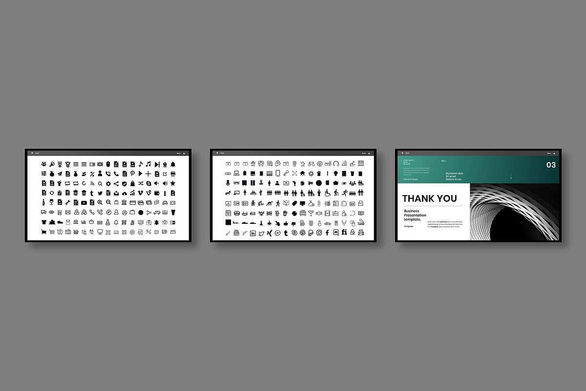 Mecha - Business Google Slide, a Presentation Template by Dens Creative Studio (Photo 6 of 6)
