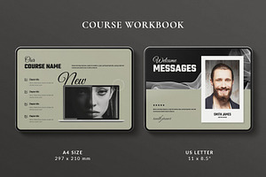 Course Workbook Template Landscape