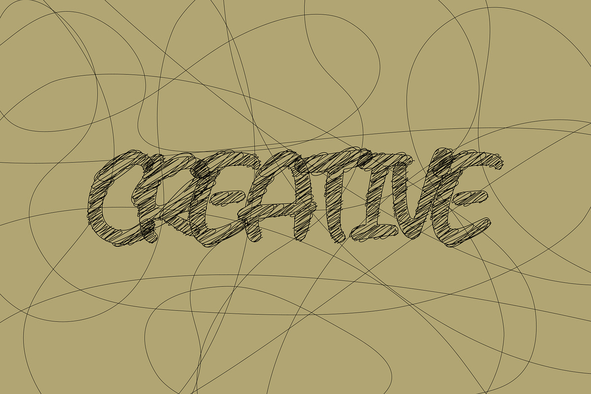 Scribble Cake, a Script Font by Nickhard (Photo 4 of 5)