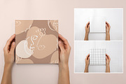 Gift Box Mockup | Wrapping | Layered, a Product Mockup by bazarova (Thumbnail 9 of 12)