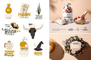 Botany & Halloween mystery BUNDLE, a Decorative Illustration by Ruslana Lubenets (Thumbnail 6 of 47)