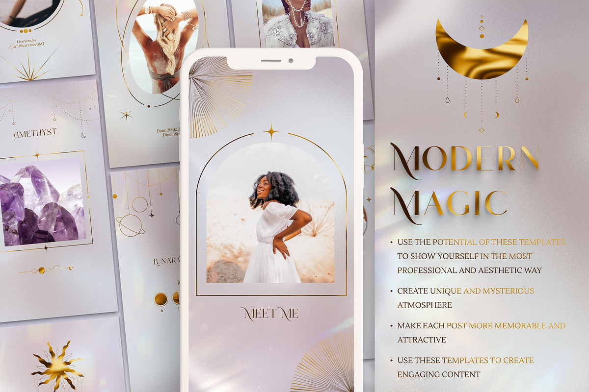 Spiritual Instagram Stories | Canva, a Social Media Template by Under My Cozy Roof (Photo 5 of 10)