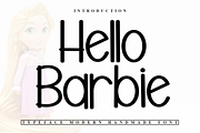 Hello Barbie, a Serif Font by InermediaSTUDIO (Thumbnail 1 of 7)