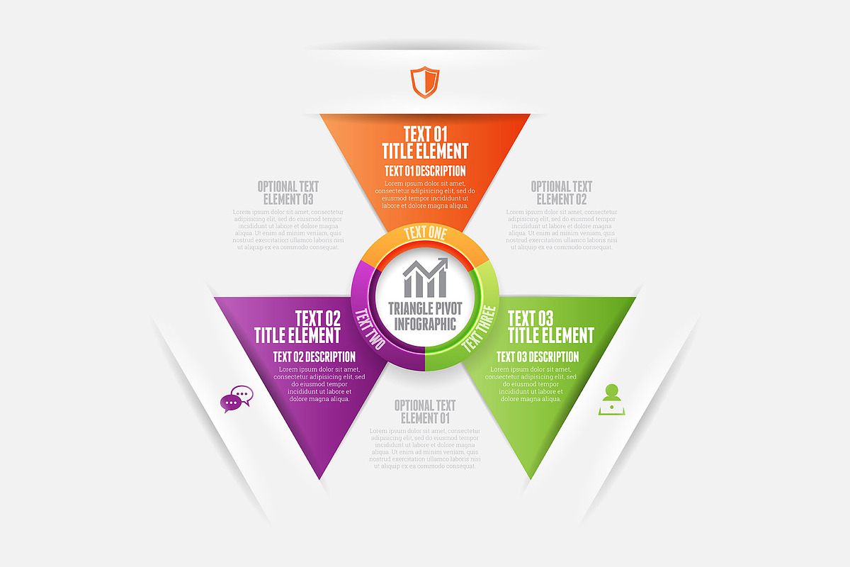 Triangle Pivot Infographic, a Templates & Theme by h.utomo
