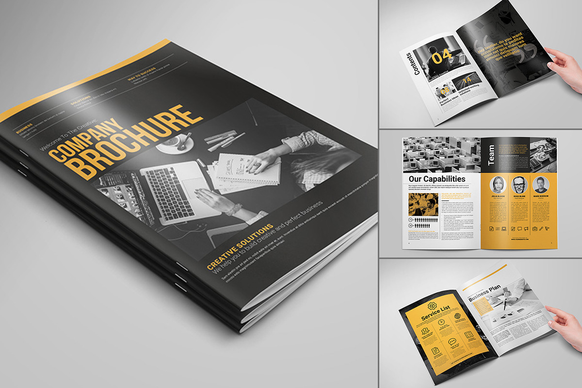 20 Creative Brochures - Mega Bundle, a Brochure Template by Kovalski (Photo 13 of 21)