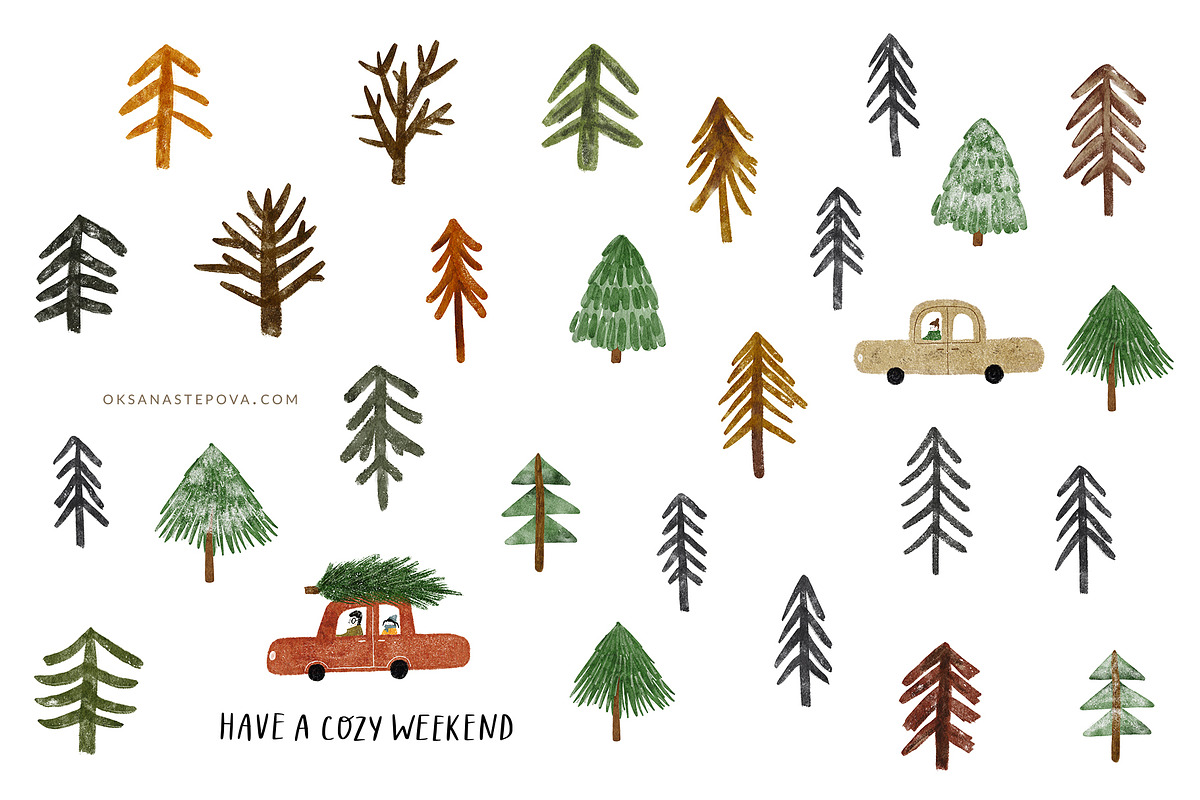 2 SEASONS | 324 elements, an Animal Illustration by Oksana Stepova (Photo 13 of 17)